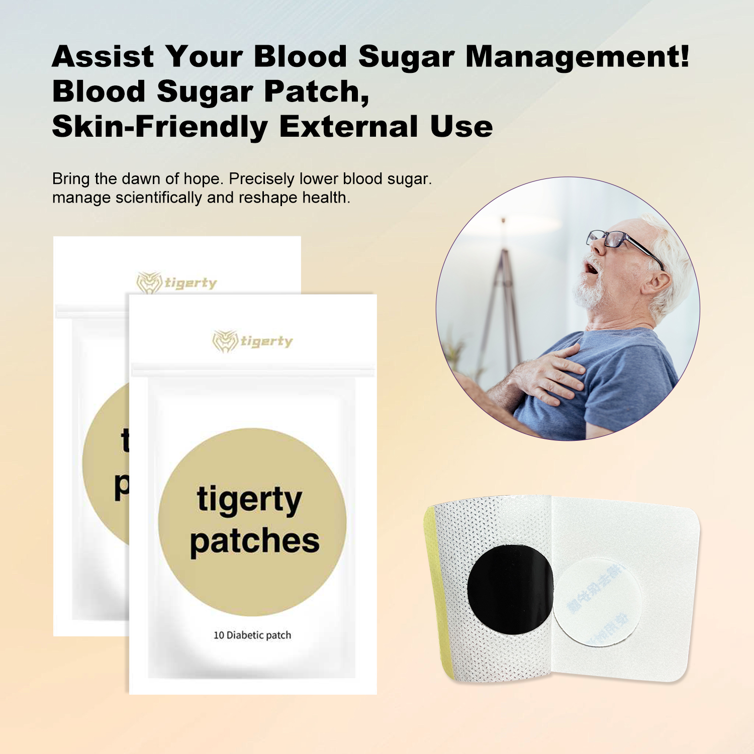 Herbal Wellness Formula - tigerty Herbal Abdominal Comfort Patches -