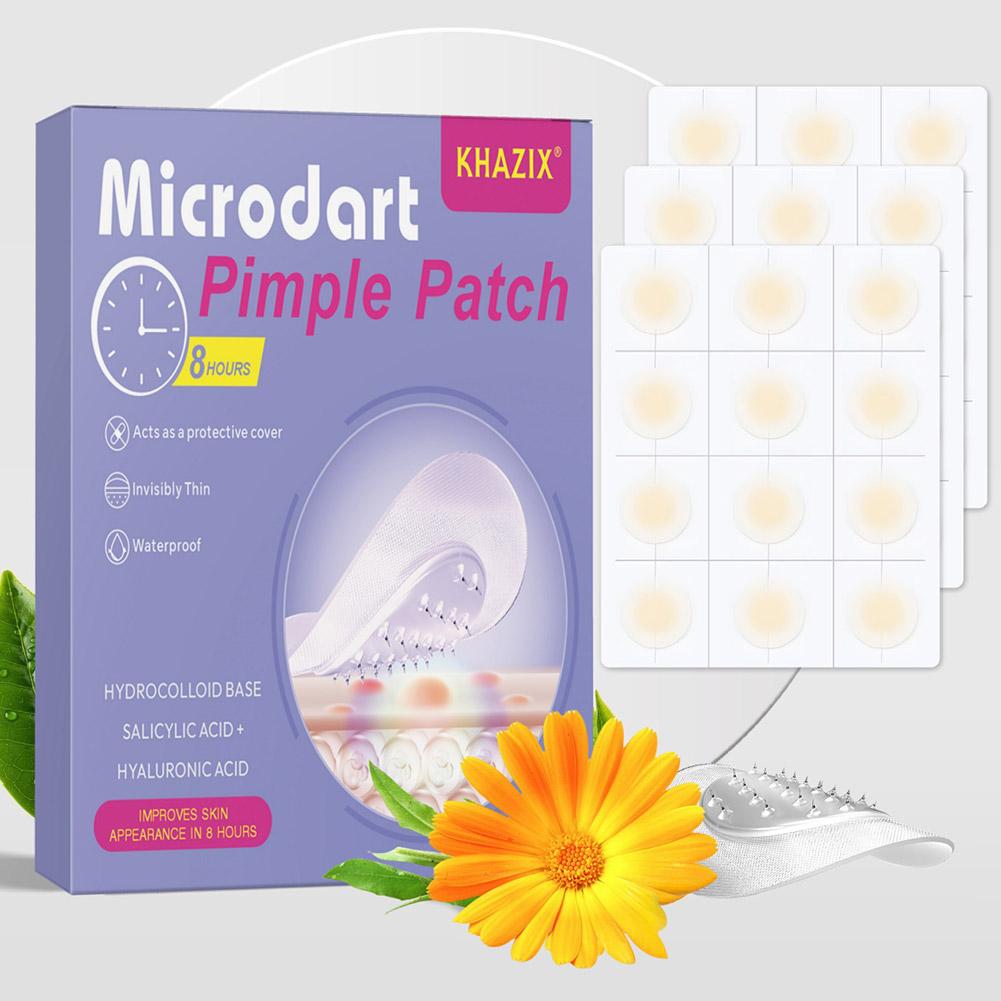 Herbal Wellness Tea - Invisible Micro Needle Acne Patches, Hydrocolloid