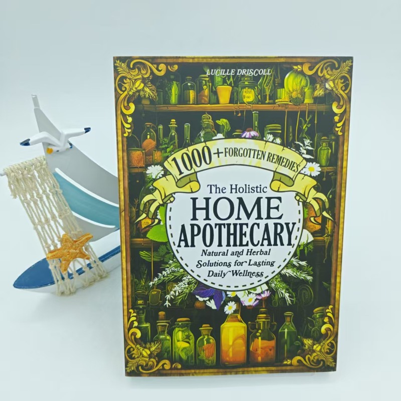 Herbal Wellness In - Forgotten Apothecary Recipes Remedies Book, Natural