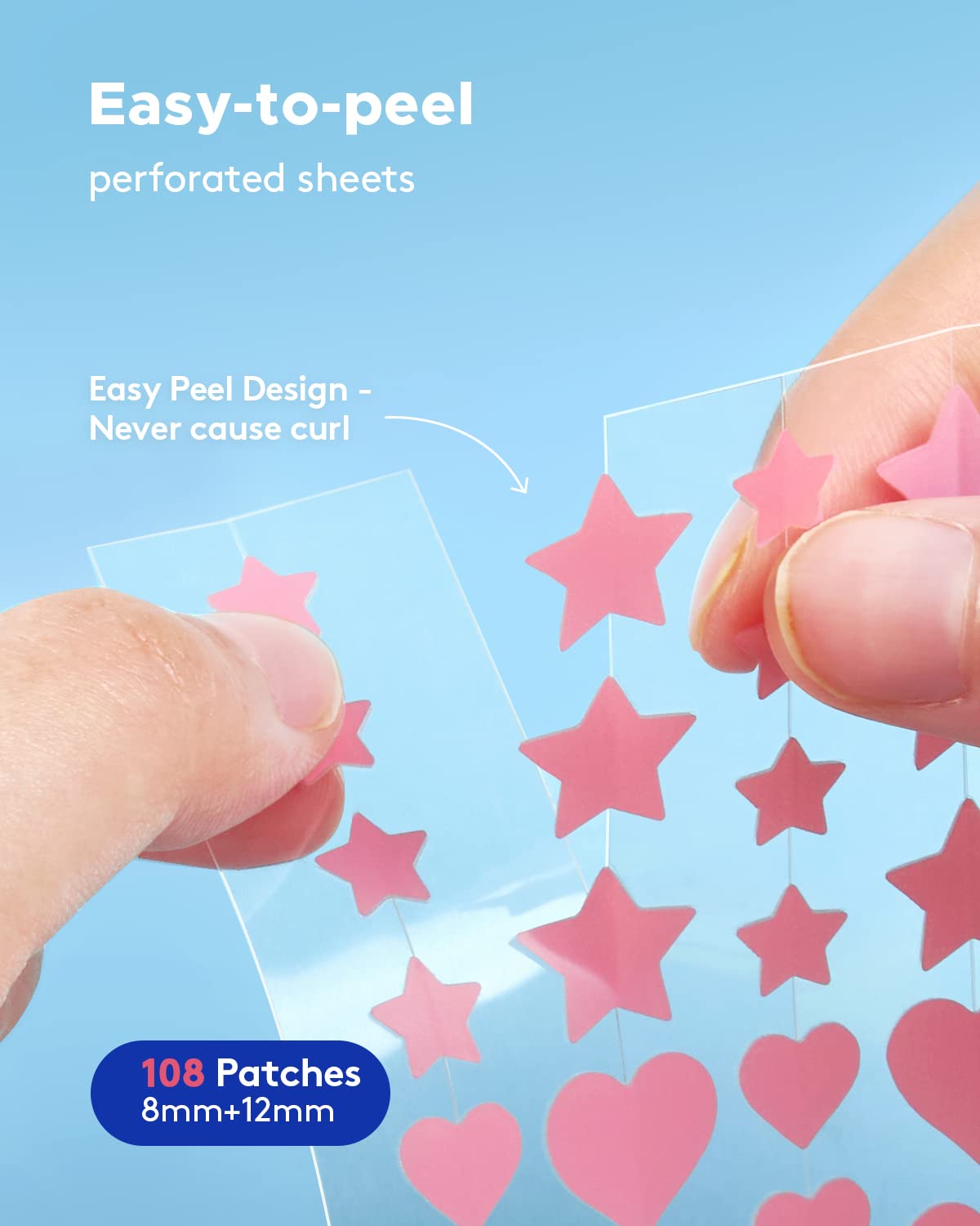 Pink Heart & Star Acne Patches – Herbal Wellness Tea Bewertung und Preis
