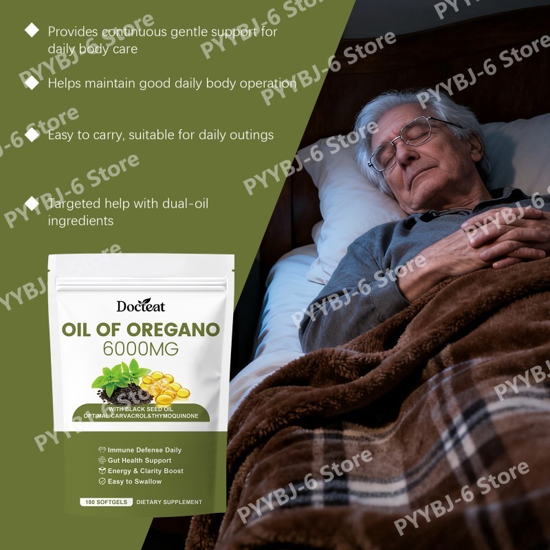 Oregano Oil Softgels with Blac – Herbal Wellness Formula Bewertung und Preis