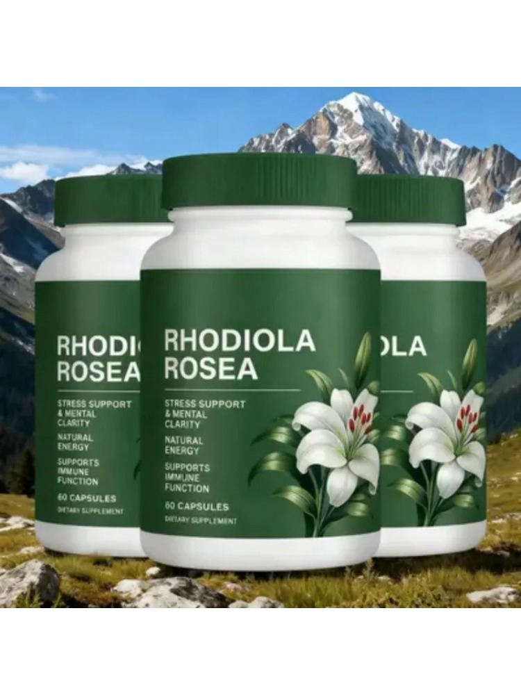 Rhodiola Rosea Capsules 500mg, – Herbal Wellness In Bewertung und Preis