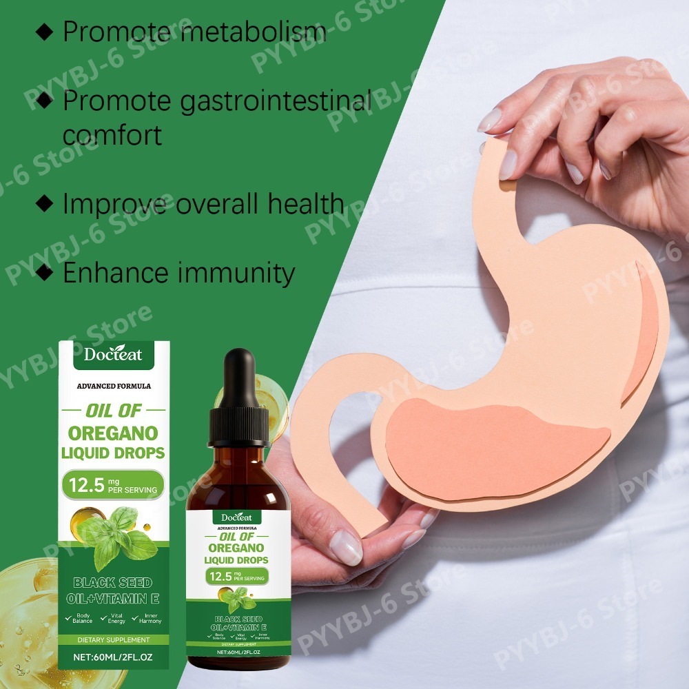 Oregano Oil Liquid Drops 60ml  – Herbal Wellness In Bewertung und Preis