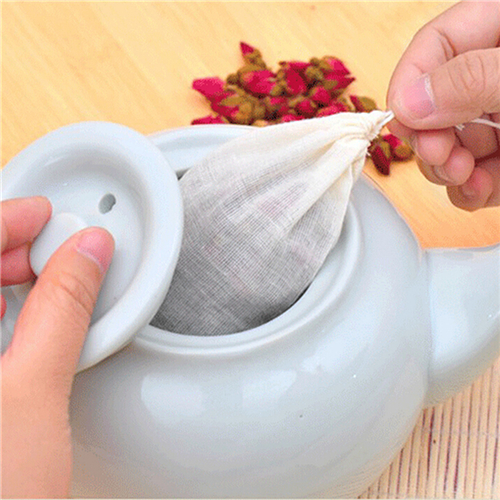 1pc/10Pcs Cotton Tea Bags Musl – Herbal Tea For Wellness Bewertung und Preis