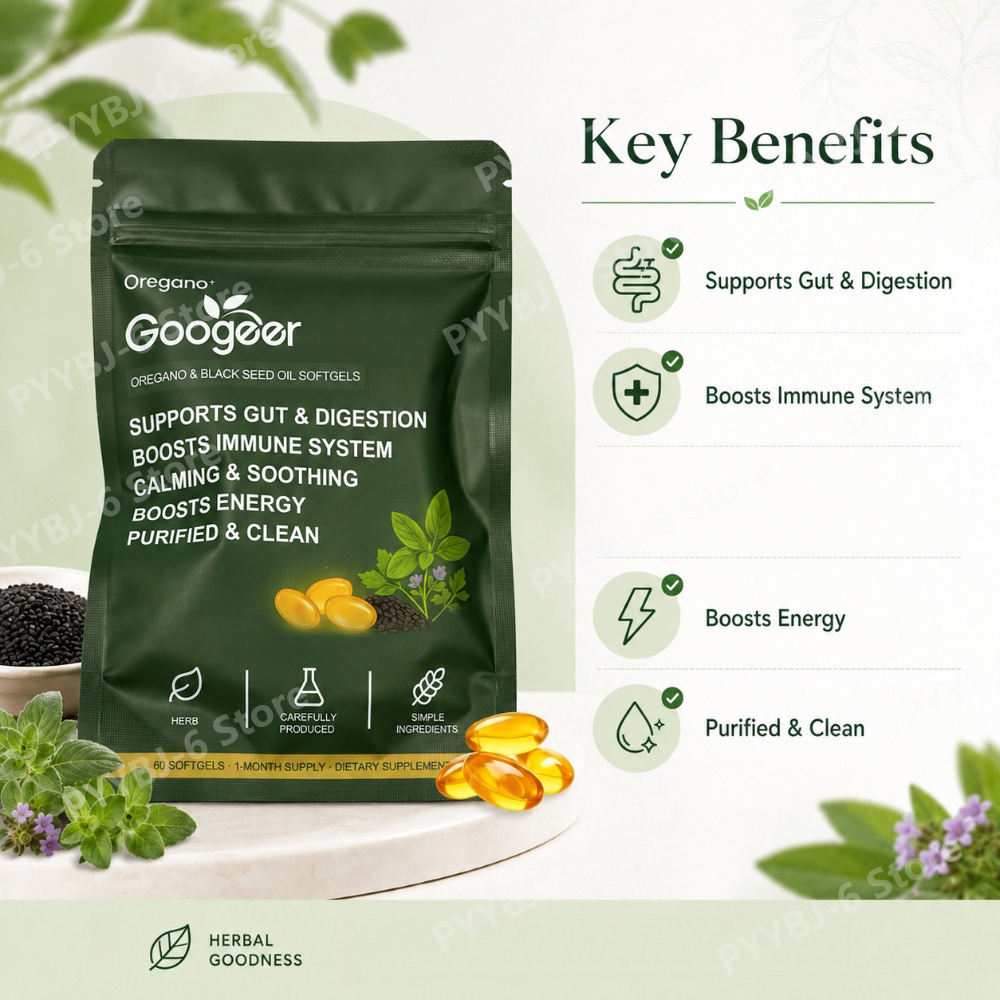 Oregano Black Seed Oil Softgel – Herbal Wellness Formula Bewertung und Preis