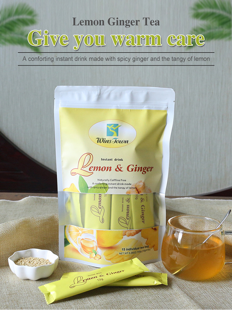 Natural Lemon Ginger Tea Pain  – Herbal Wellness Tea Bewertung und Preis