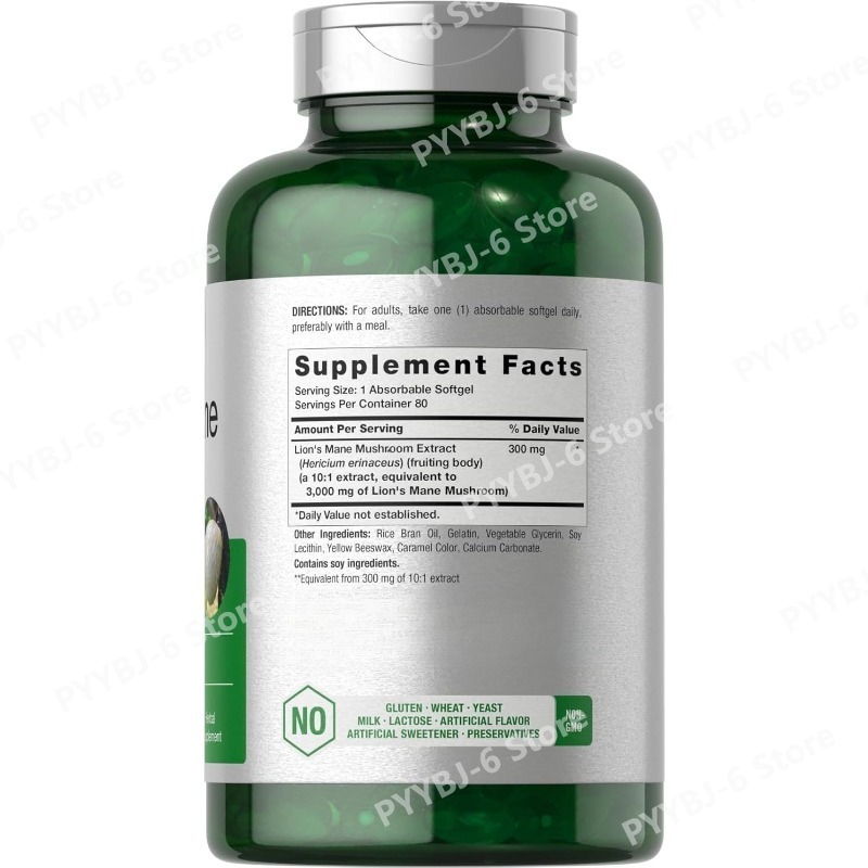 Lion's Mane Mushroom Extract N – Herbal Wellness Formula Bewertung und Preis