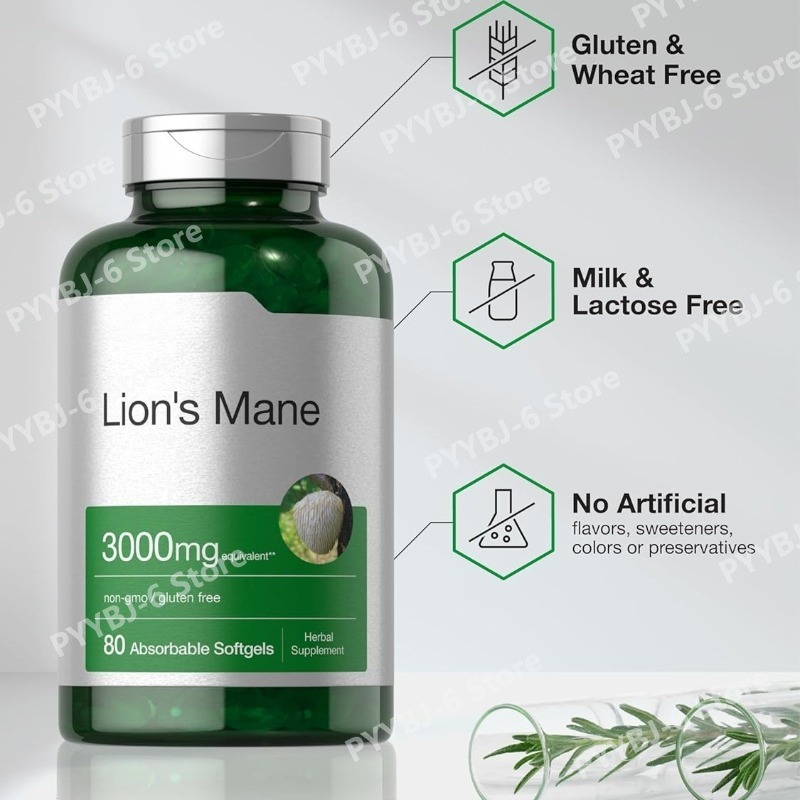 Lion's Mane Mushroom Extract N – Herbal Wellness Formula Bewertung und Preis